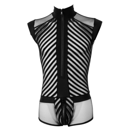 Prześwitujący kostium Men´s Playsuit 2XL - 4