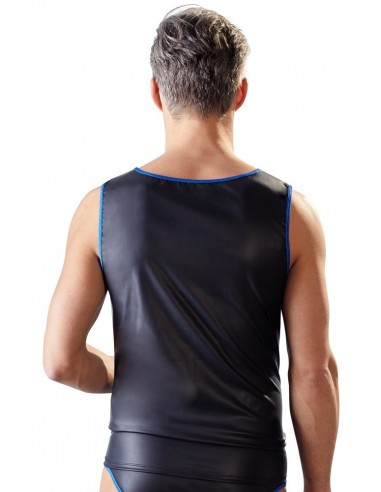 Podkoszulek wetlook Men's Shirt royal S - Koszule, koszulki, podkoszulki - 5