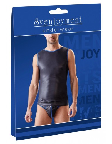 Podkoszulek wetlook Men's Shirt royal 2XL - Koszule, koszulki, podkoszulki - 1