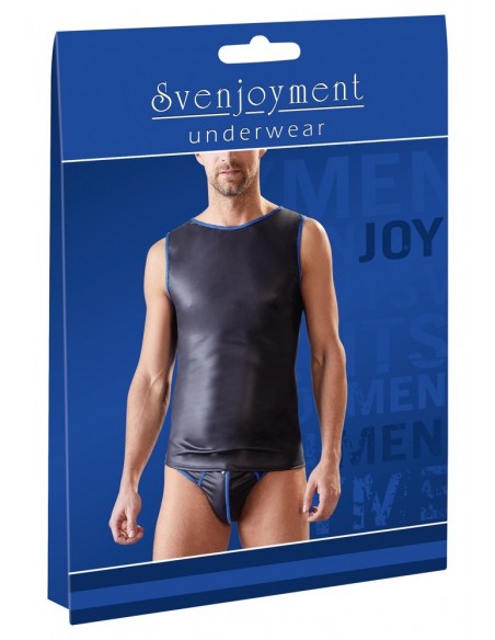 Podkoszulek wetlook Men's Shirt royal 2XL - Koszule, koszulki, podkoszulki - 1