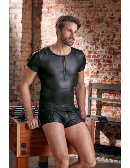 Koszulka męska z zamkiem Men´s Shirt S - Koszule, koszulki, podkoszulki - 8