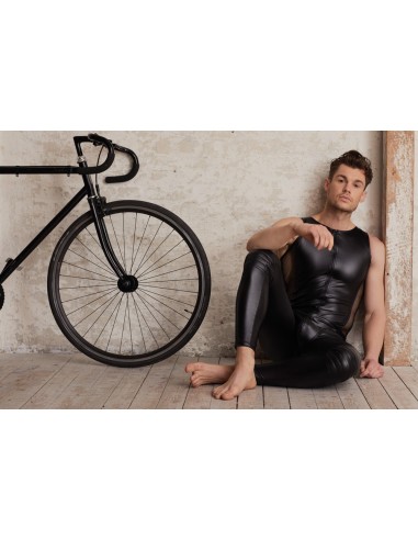 Seksowny kostium z zamkiem Men's Jumpsuit S - Komplety, kostiumy - 2