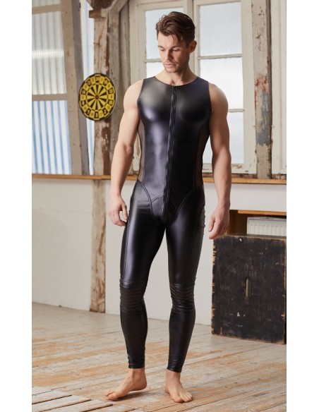 Seksowny kostium z zamkiem Men's Jumpsuit S - Komplety, kostiumy - 12