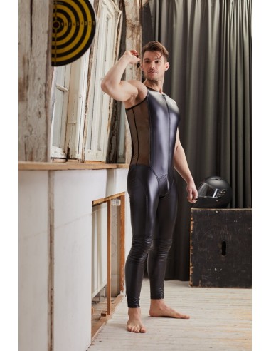 Seksowny kostium z zamkiem Men's Jumpsuit S - Komplety, kostiumy - 13