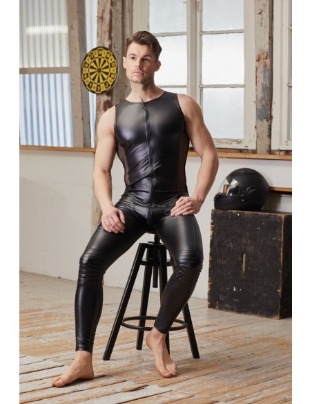 Seksowny kostium z zamkiem Men's Jumpsuit S - Komplety, kostiumy - 14