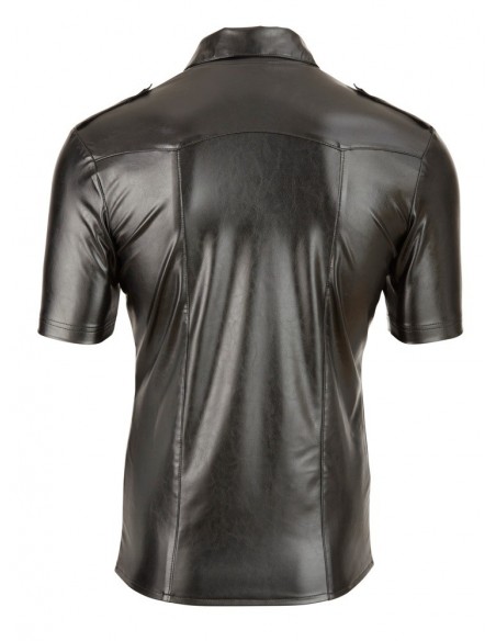 Imitacja skóry koszula Imitat. Leather Men´s Shirt S - Koszule, koszulki, podkoszulki - 5