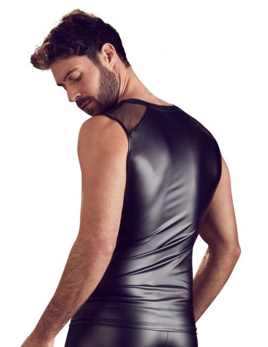 Top z zamkiem przylegający Men's Shirt S - Koszule, koszulki, podkoszulki - 6