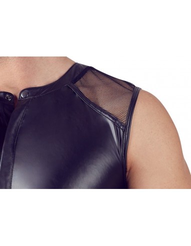 Top z zamkiem przylegający Men's Shirt L - Koszule, koszulki, podkoszulki - 5