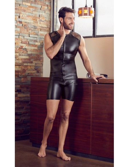 Top z zamkiem przylegający Men's Shirt XL - Koszule, koszulki, podkoszulki - 4