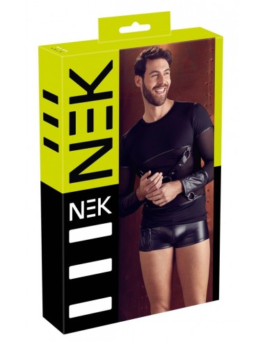 Koszulka z długim rękawem i uprzężą Men's Shirt S - Koszule, koszulki, podkoszulki - 1