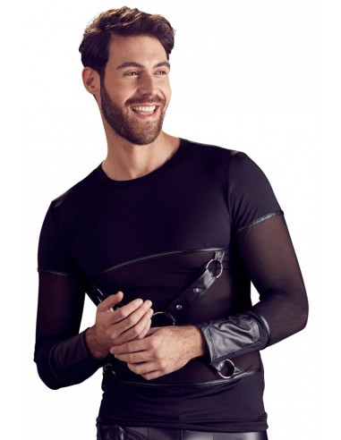 Koszulka z długim rękawem i uprzężą Men's Shirt S - Koszule, koszulki, podkoszulki - 2