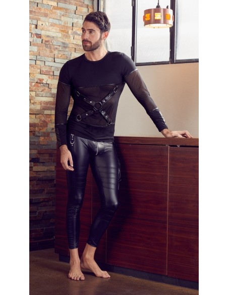 Koszulka z długim rękawem i uprzężą Men's Shirt S - Koszule, koszulki, podkoszulki - 5