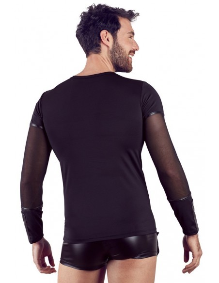 Koszulka z długim rękawem i uprzężą Men's Shirt S - Koszule, koszulki, podkoszulki - 8