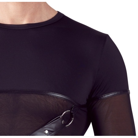 Koszulka z długim rękawem i uprzężą Men's Shirt L - 7