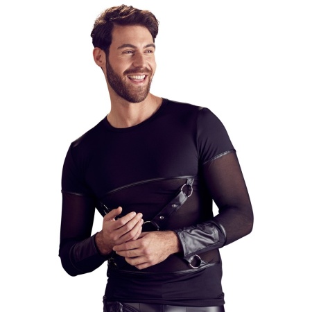 Koszulka z długim rękawem i uprzężą Men's Shirt XL - 2