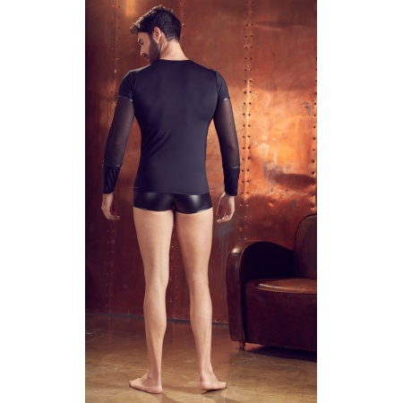 Koszulka z długim rękawem i uprzężą Men's Shirt XL - 9