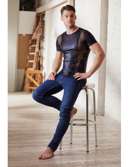 Zdobiona koszulka Men's Shirt S - Koszule, koszulki, podkoszulki - 5