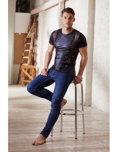 Zdobiona koszulka Men's Shirt S - Koszule, koszulki, podkoszulki - 6