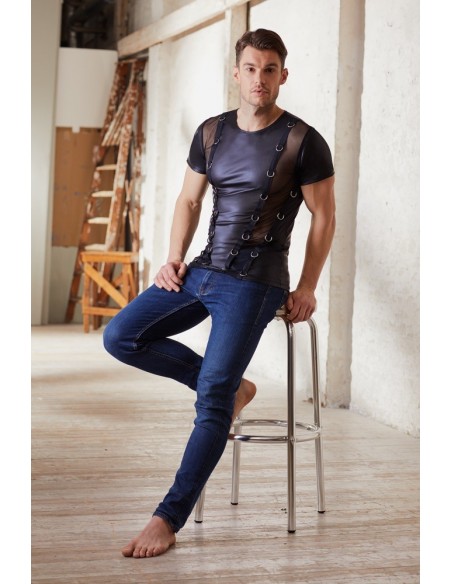 Zdobiona koszulka Men's Shirt S - Koszule, koszulki, podkoszulki - 6