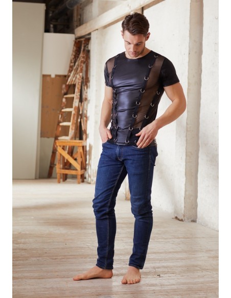 Zdobiona koszulka Men's Shirt S - Koszule, koszulki, podkoszulki - 8