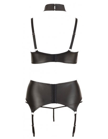 Komplet bielizny Bra Wetlook 85E/L - Wetlook, Vinyl, Datex, Latex - 7