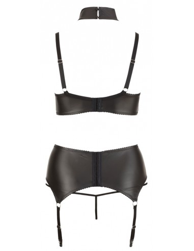 Komplet bielizny Bra Wetlook 90E/XL - Wetlook, Vinyl, Datex, Latex - 7