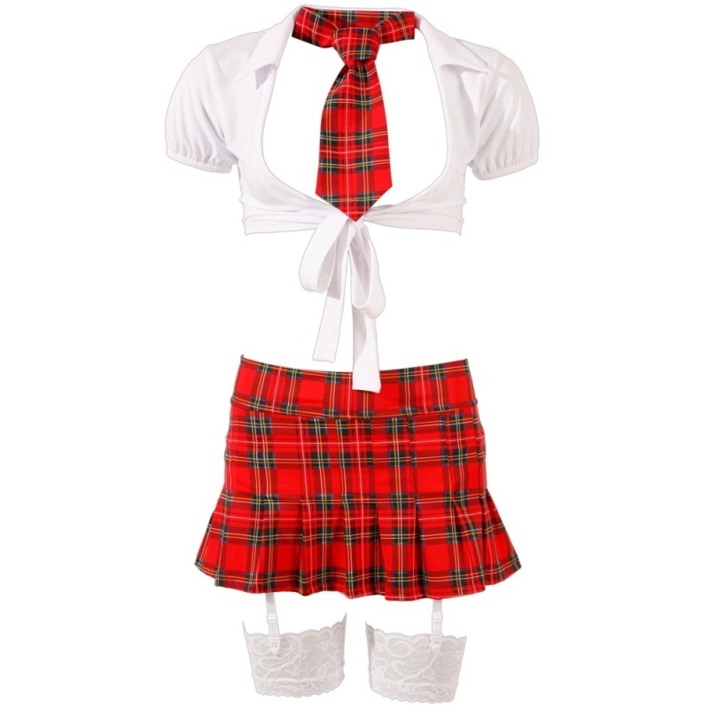 Strój niegrzecznej uczennicy Schoolgirl Set - 3