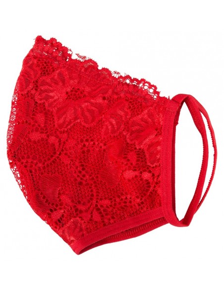 Mask with Lace red - Pozostałe - 2