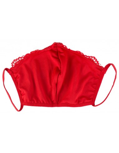Mask with Lace red - Pozostałe - 3