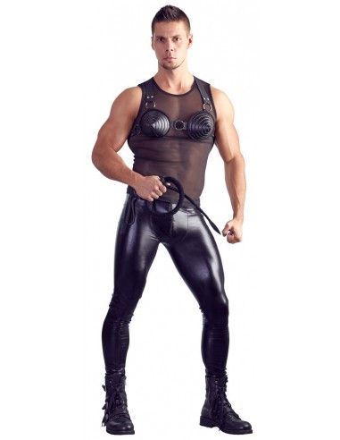 Cone Bra black S-L - Uprzęże BDSM - 4