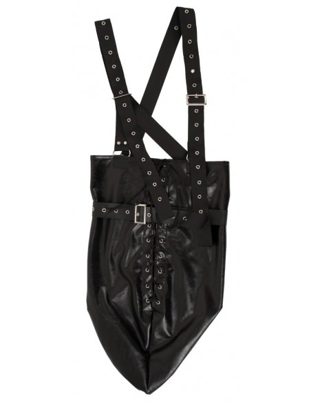 Imitation Leather Armbinder - Uprzęże BDSM - 4