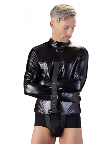 Imit.Leather Straitjacket S/M - Uprzęże BDSM - 2