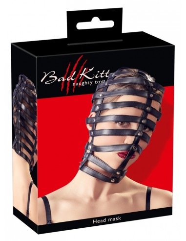 Maska BDSM Bad Kitty Head Mask Cage - Maski i kaptury - 1