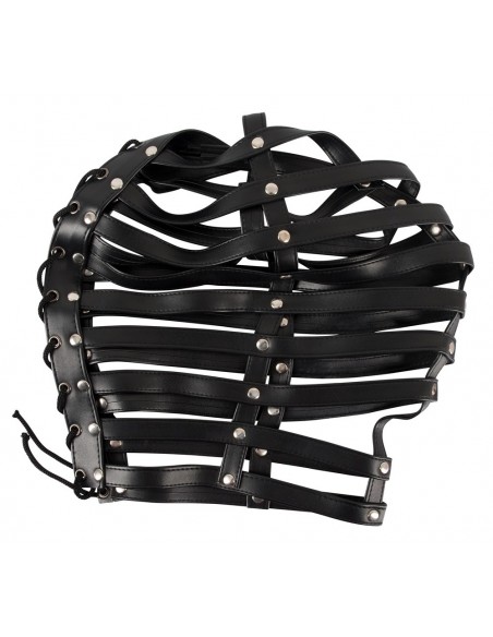 Maska BDSM Bad Kitty Head Mask Cage - Maski i kaptury - 6