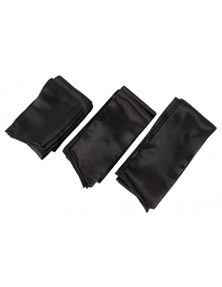 Zestaw BDSM Bad Kitty Satin Ribbon Set - Zestawy BDSM - 4