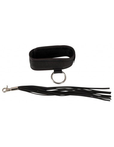 Bad Kitty Collar and Flogger - Uprzęże BDSM - 3