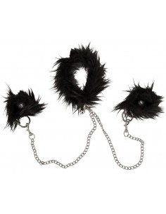 Zestaw BDSM Bad Kitty Restraint Set - Zestawy BDSM - 1 2