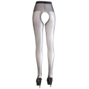 Rajstopy z dziurką Crotchless Tights black 1 - 3