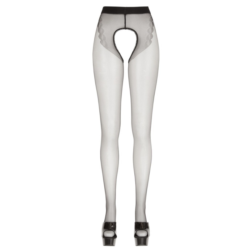 Rajstopy do seksu Crotchless Tights 5 - 3