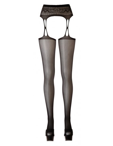 Zdobione rajstopy Susp. Straps + Stockings S/M - Rajstopy - 5