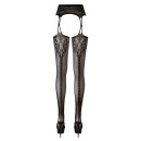 Zdobione rajstopy Susp. Straps + Stockings L/XL - 4