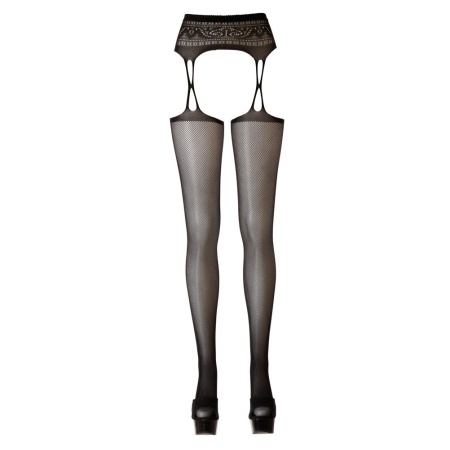 Zdobione rajstopy Susp. Straps + Stockings L/XL - 5