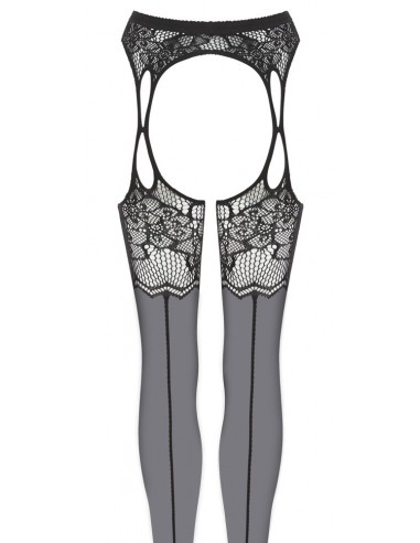 Rajstopy do uwodzenia Suspender Tights S-L - Rajstopy - 5