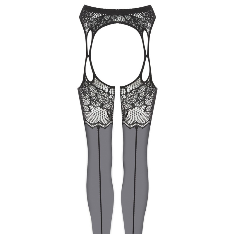 Rajstopy do uwodzenia Suspender Tights - 5