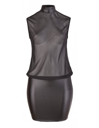 Sukienka Dress with Suspender Straps M - Wetlook, Vinyl, Datex, Latex - 4