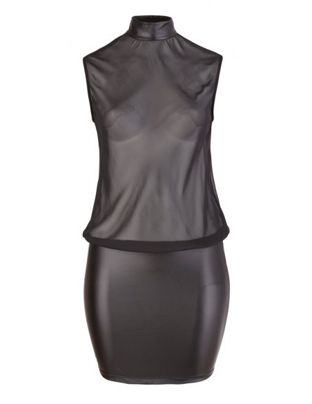 Sukienka Dress with Suspender Straps M - Wetlook, Vinyl, Datex, Latex - 4