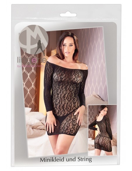 Sukienka Lace Dress black L - Sukienki, spódnice, spodnie - 1