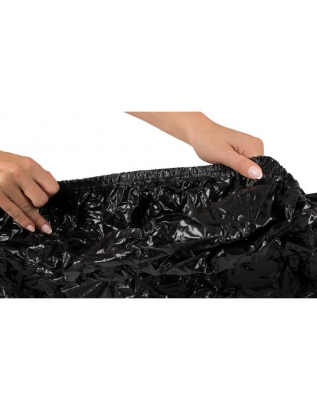 Vinyl Fitted Sheet black - Pozostałe - 4