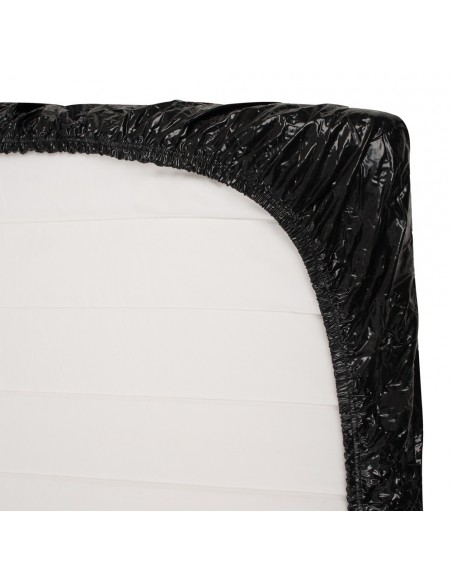 Vinyl Fitted Sheet black - Pozostałe - 5
