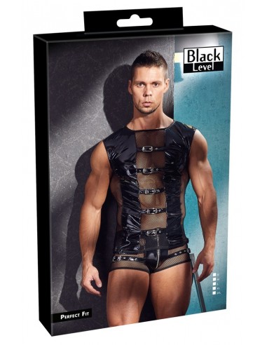 Seksowny top Vinyl Men's Shirt S - Koszule, koszulki, podkoszulki - 1